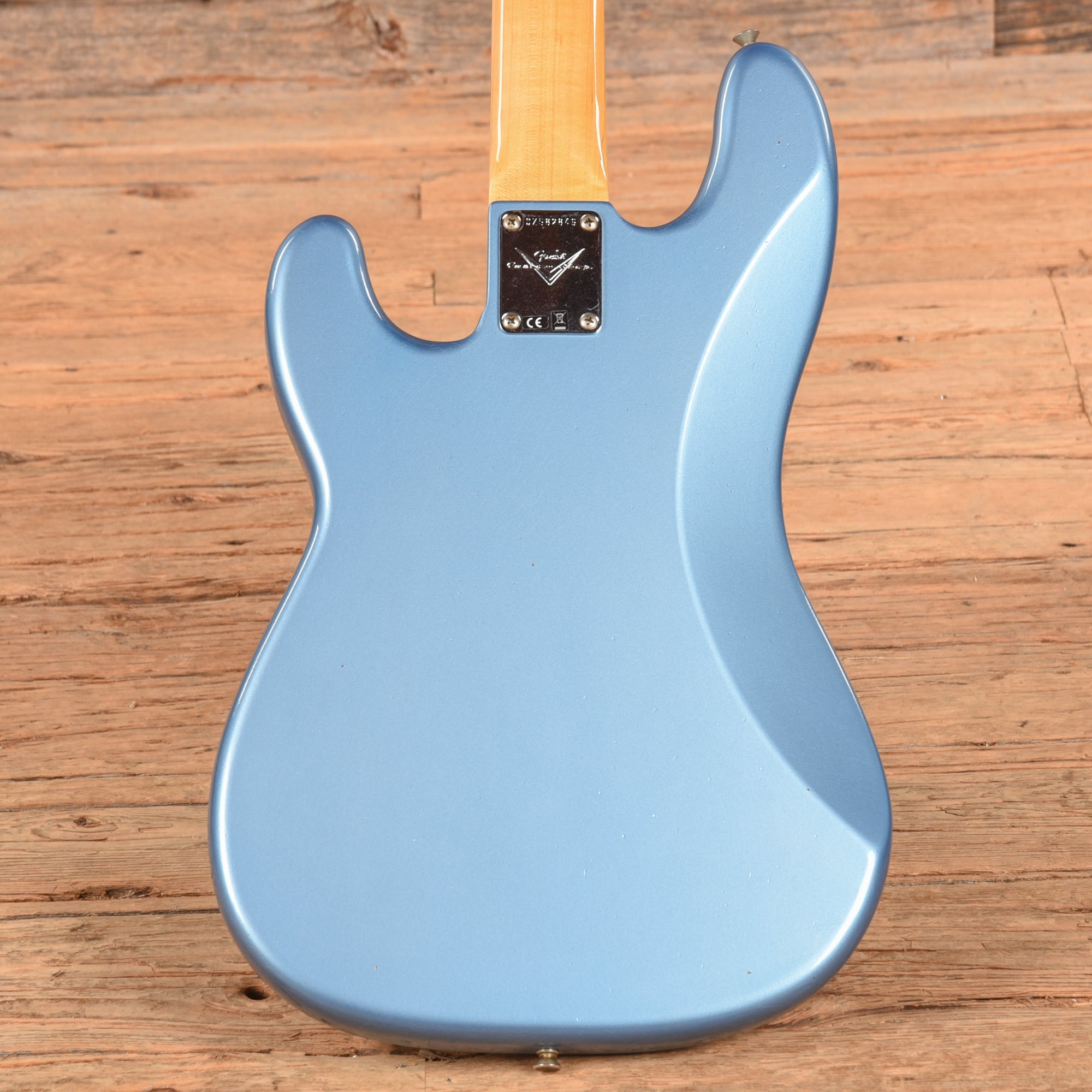 Fender Custom Shop 66 Precision Bass Journeyman Relic Lake Placid Blue 2024 Bass Guitars / 5-String or More