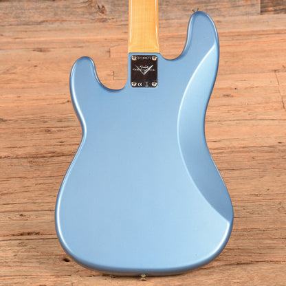 Fender Custom Shop 66 Precision Bass Journeyman Relic Lake Placid Blue 2024 Bass Guitars / 5-String or More