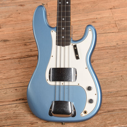 Fender Custom Shop 66 Precision Bass Journeyman Relic Lake Placid Blue 2024 Bass Guitars / 5-String or More