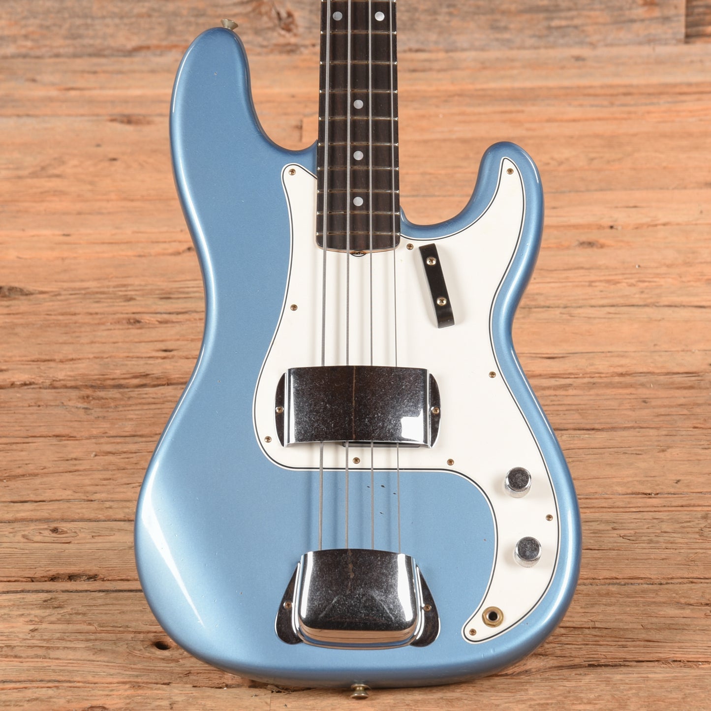 Fender Custom Shop 66 Precision Bass Journeyman Relic Lake Placid Blue 2024 Bass Guitars / 5-String or More