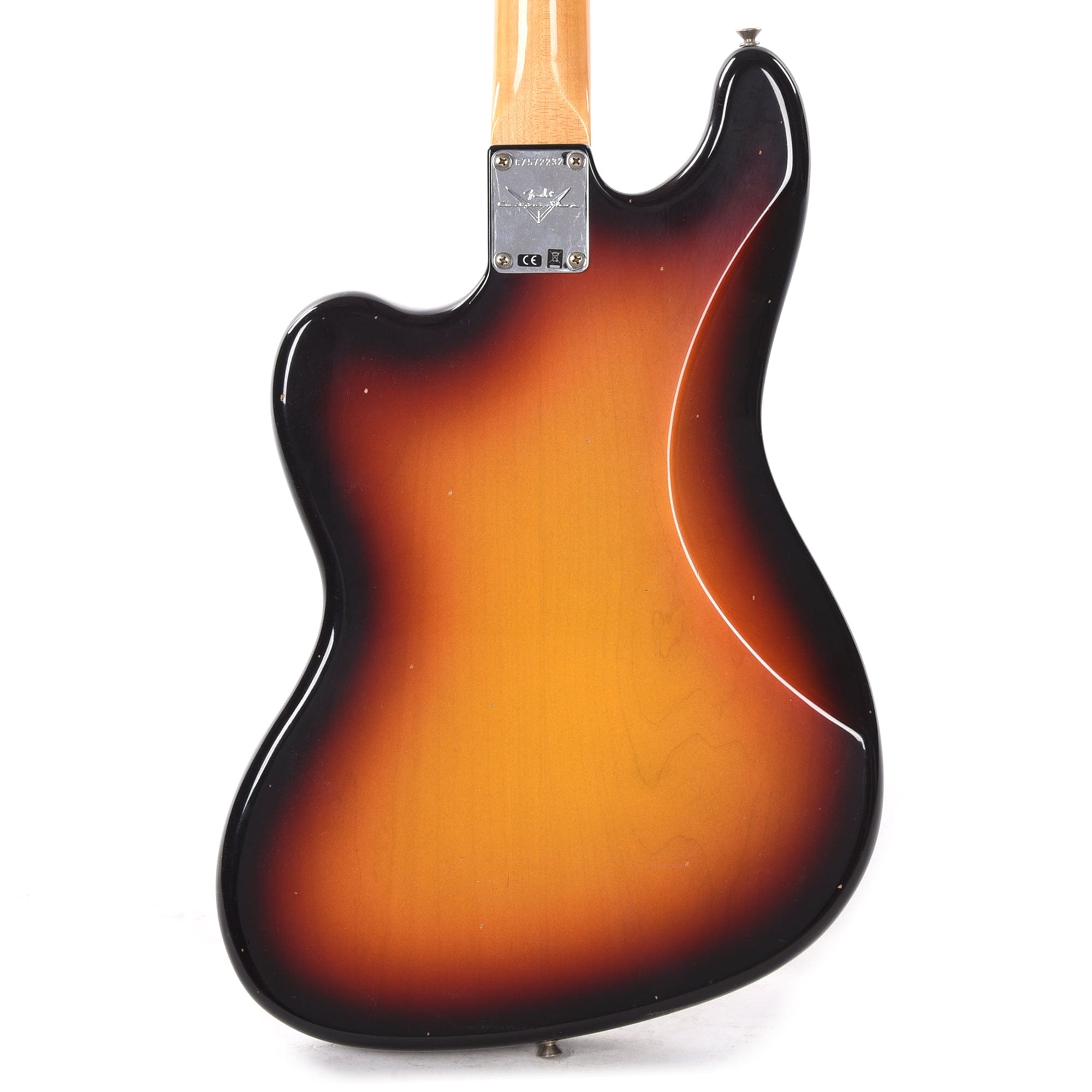 Fender Custom Shop Bass VI Journeyman Relic Aged 3-Color Sunburst Bass Guitars / 5-String or More