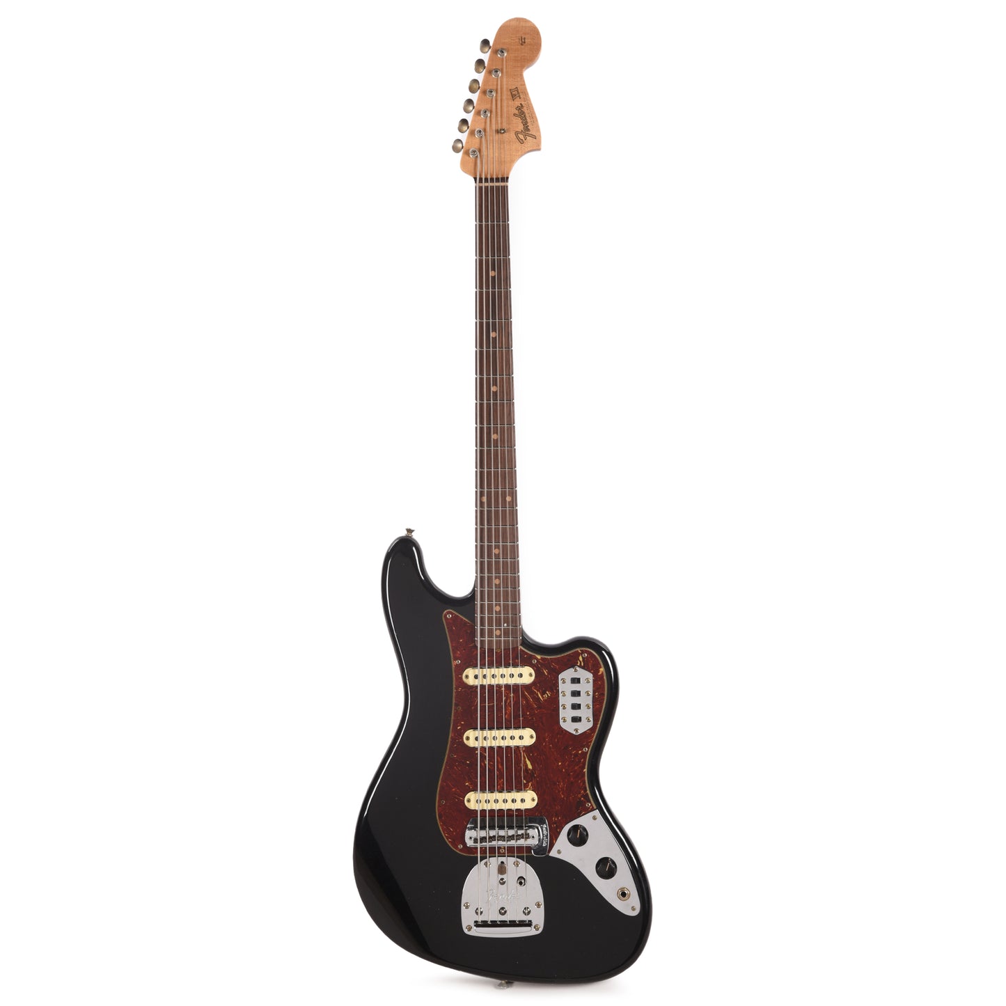 Fender Custom Shop Bass VI Journeyman Relic Aged Black Bass Guitars / 5-String or More