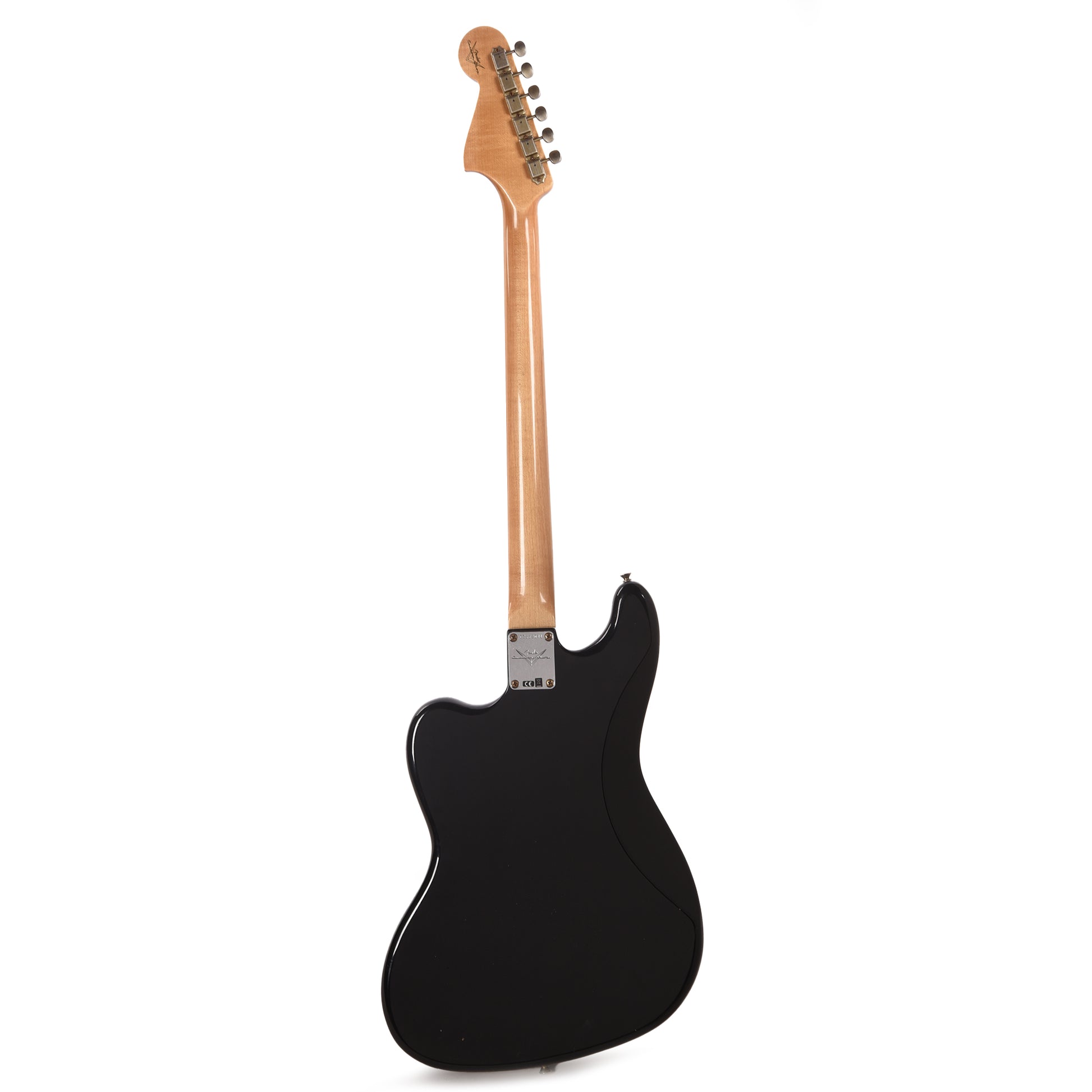 Fender Custom Shop Bass VI Journeyman Relic Aged Black Bass Guitars / 5-String or More