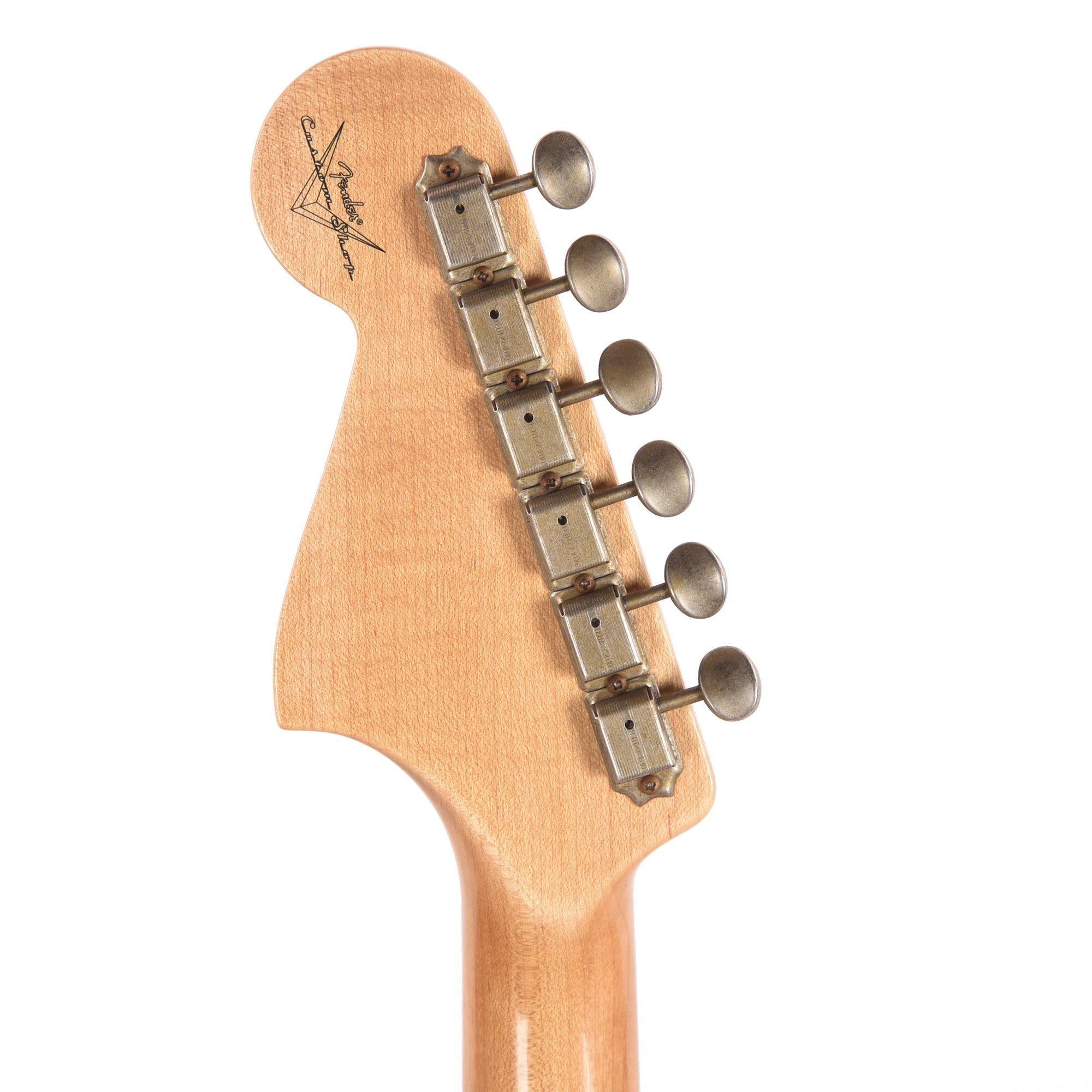 Fender Custom Shop Bass VI Journeyman Relic Aged Black Bass Guitars / 5-String or More