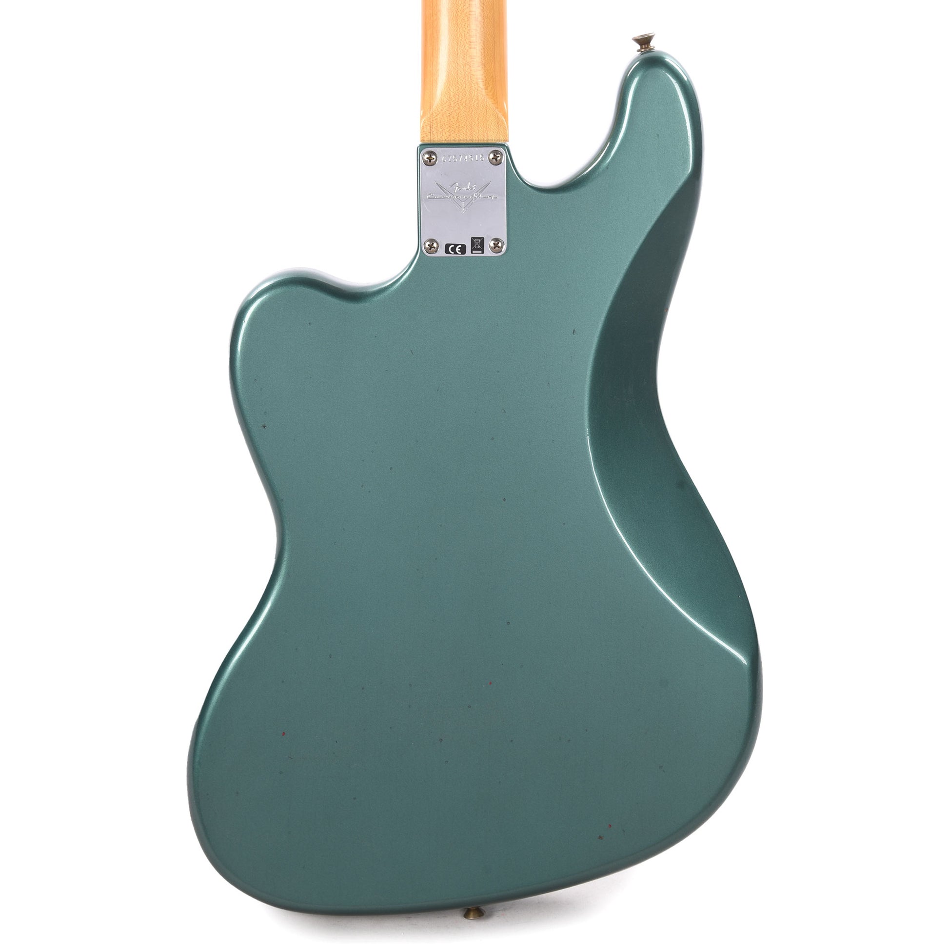 Fender Custom Shop Bass VI Journeyman Relic Aged Sherwood Green Metallic Bass Guitars / 5-String or More