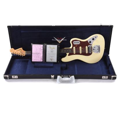 Fender Custom Shop Bass VI Journeyman Relic Vintage White Bass Guitars / 5-String or More
