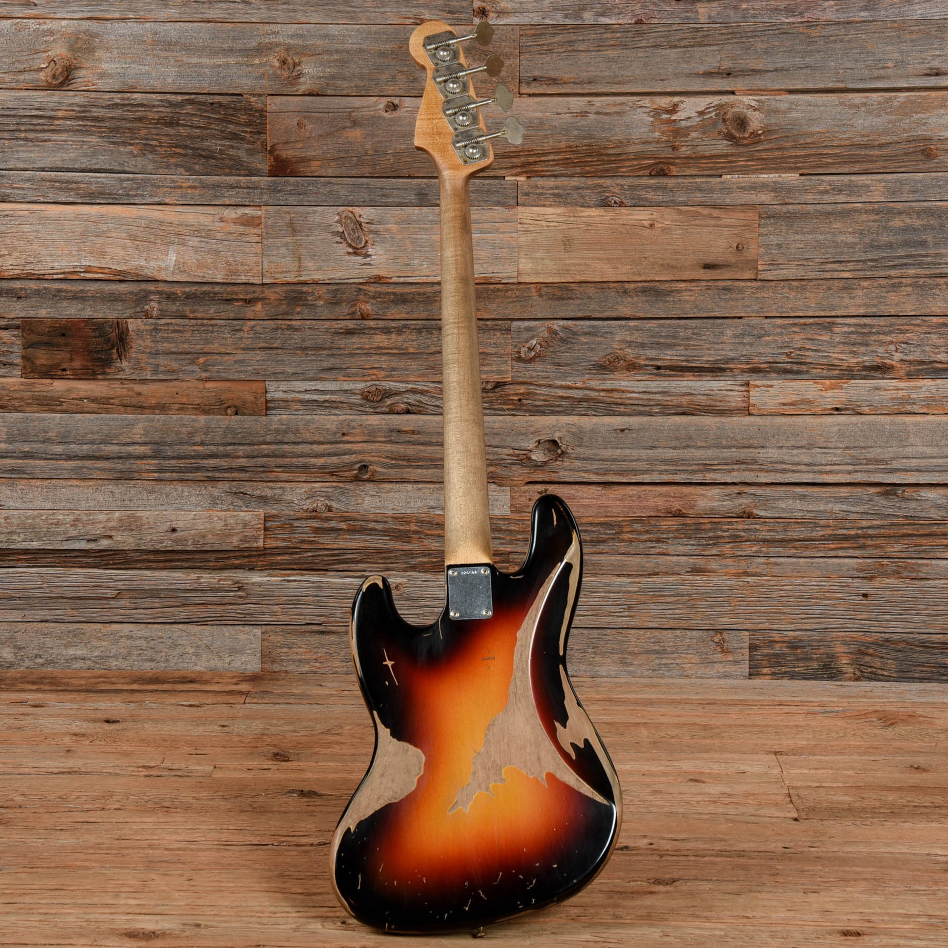 Fender Custom Shop Jaco Pastorius Tribute Jazz Bass Relic Sunburst 2006 Bass Guitars / 5-String or More