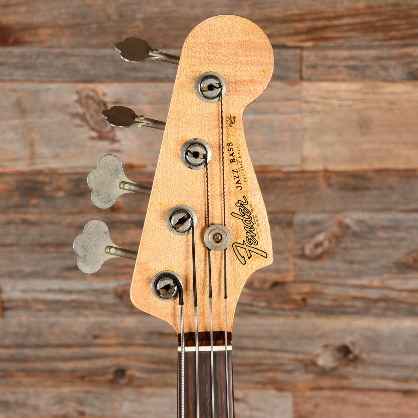 Fender Custom Shop Jaco Pastorius Tribute Jazz Bass Relic Sunburst 2006 Bass Guitars / 5-String or More