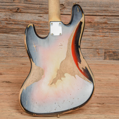 Fender Custom Shop Jaco Pastorius Tribute Jazz Bass Relic Sunburst 2006 Bass Guitars / 5-String or More