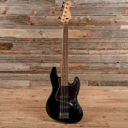 Fender Deluxe Active Jazz Bass V Black 1998 Bass Guitars / 5-String or More
