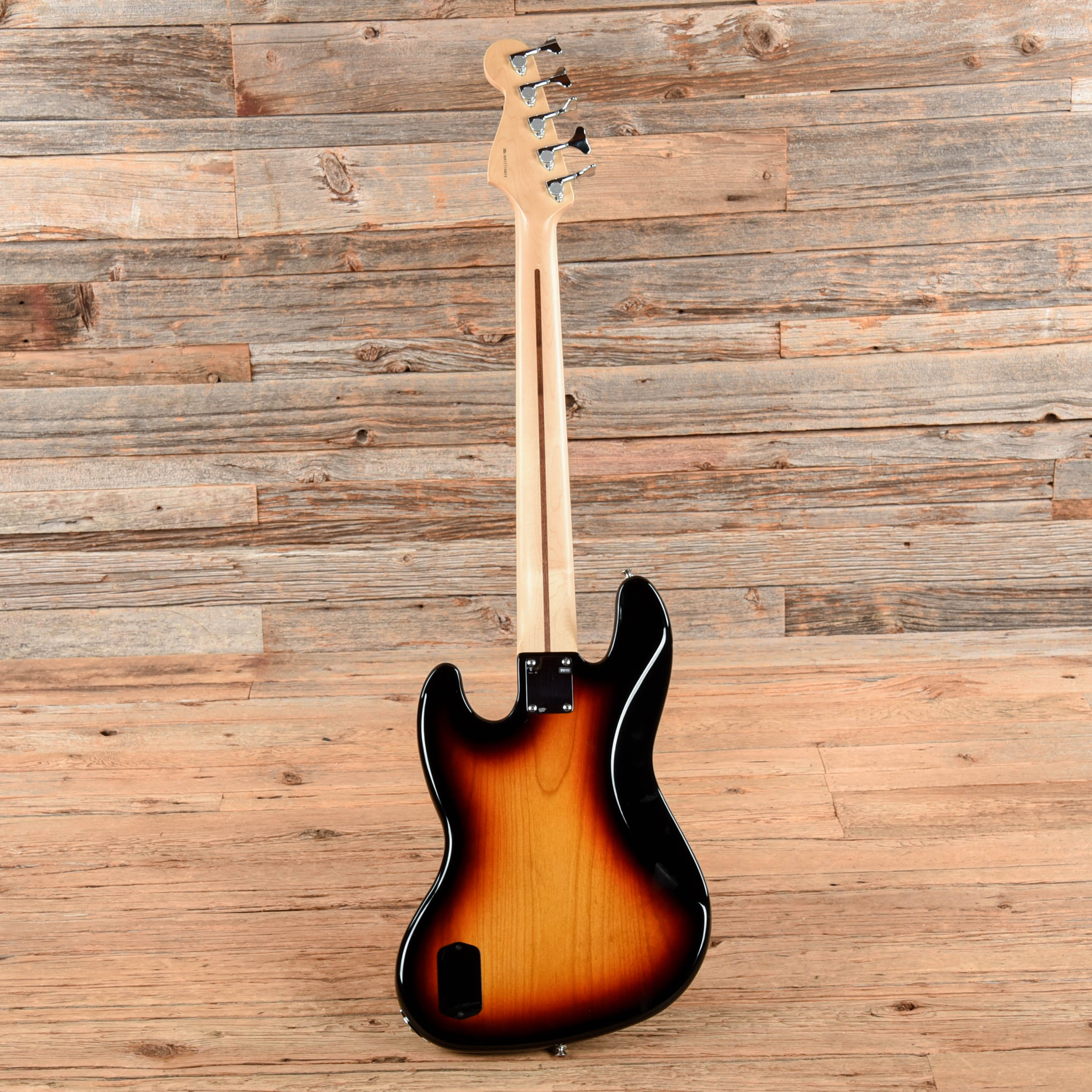 Fender Deluxe Active Jazz Bass V Brown Sunburst 2012 Bass Guitars / 5-String or More