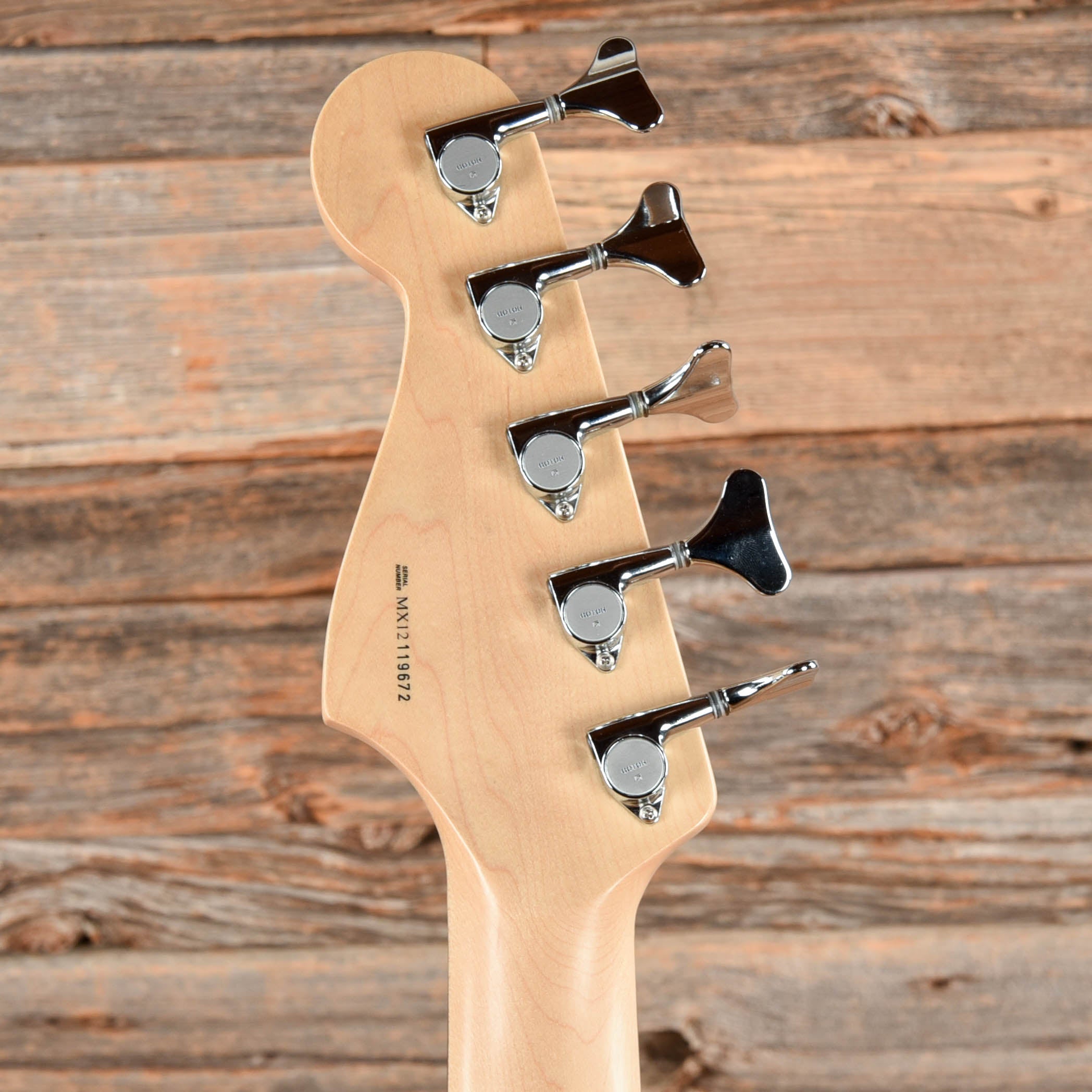 Fender Deluxe Active Jazz Bass V Brown Sunburst 2012 Bass Guitars / 5-String or More