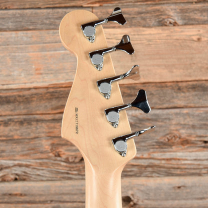 Fender Deluxe Active Jazz Bass V Brown Sunburst 2012 Bass Guitars / 5-String or More