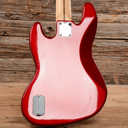 Fender Deluxe Active Jazz Bass V Candy Apple Red 2004 Bass Guitars / 5-String or More