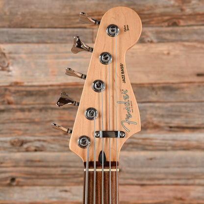 Fender Deluxe Active Jazz Bass V Candy Apple Red 2004 Bass Guitars / 5-String or More