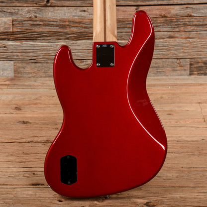 Fender Deluxe Active Jazz Bass V Candy Apple Red 2004 Bass Guitars / 5-String or More