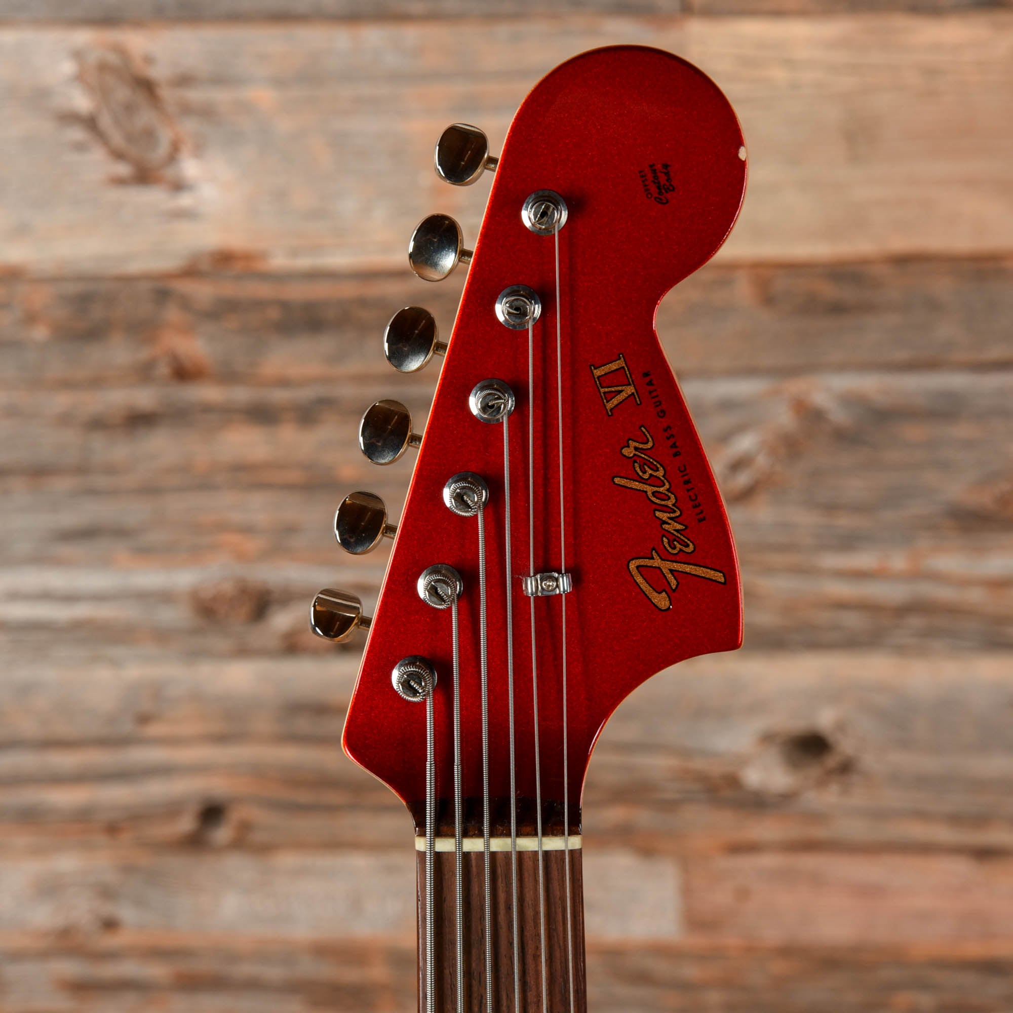 Fender Japan Bass VI Candy Apple Red 2013 Bass Guitars / 5-String or More