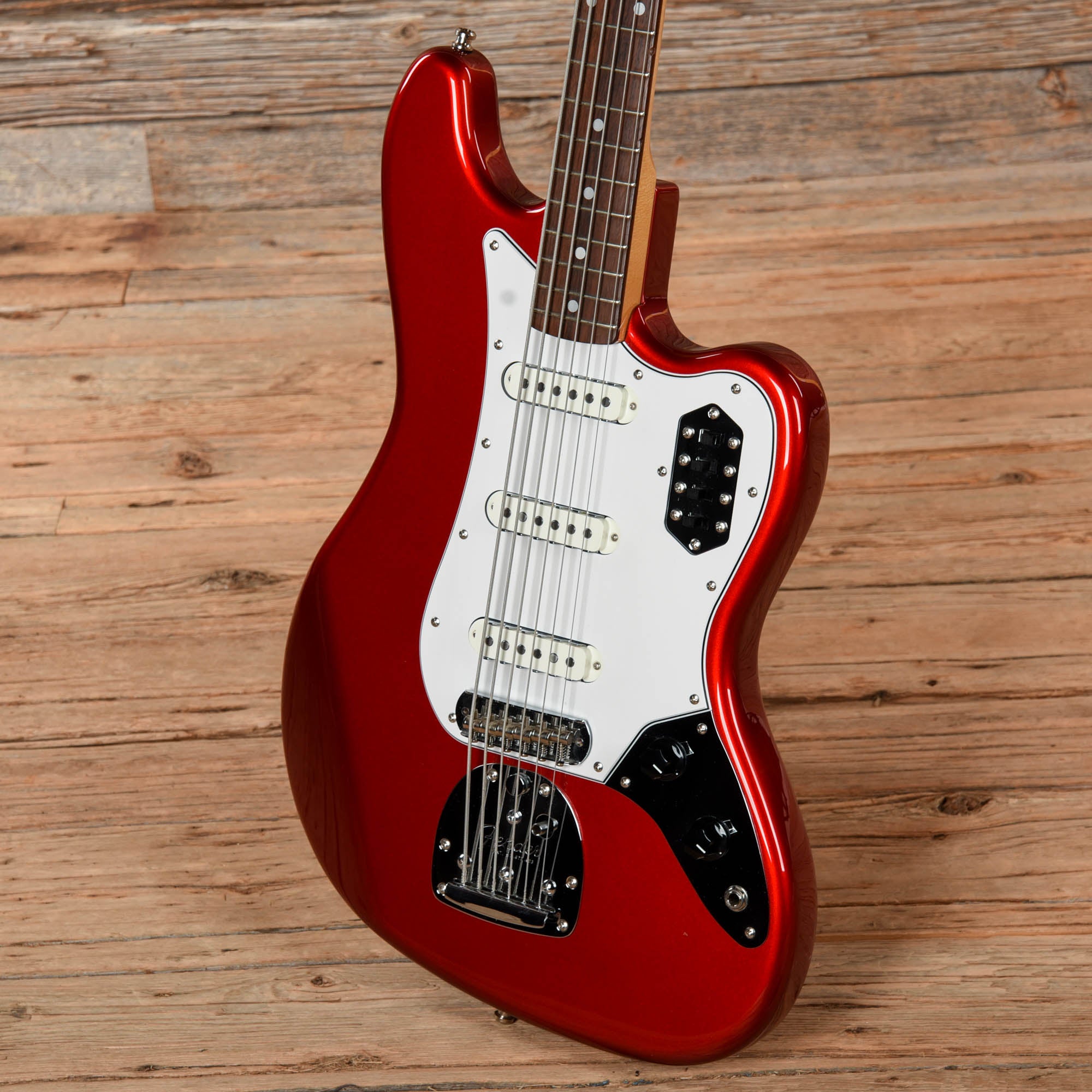 Fender Japan Bass VI Candy Apple Red 2013 Bass Guitars / 5-String or More