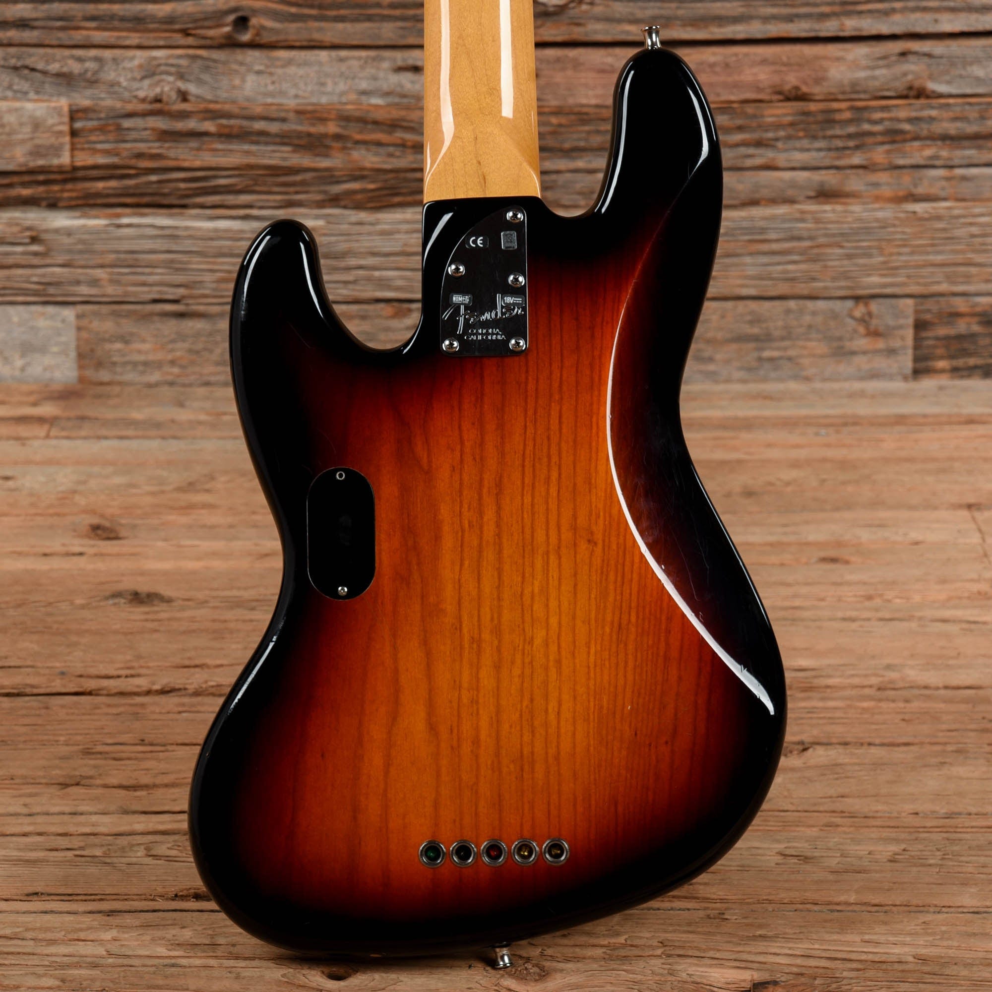 Fender Marcus Miller Artist Series Signature Jazz Bass V Sunburst 2014 Bass Guitars / 5-String or More