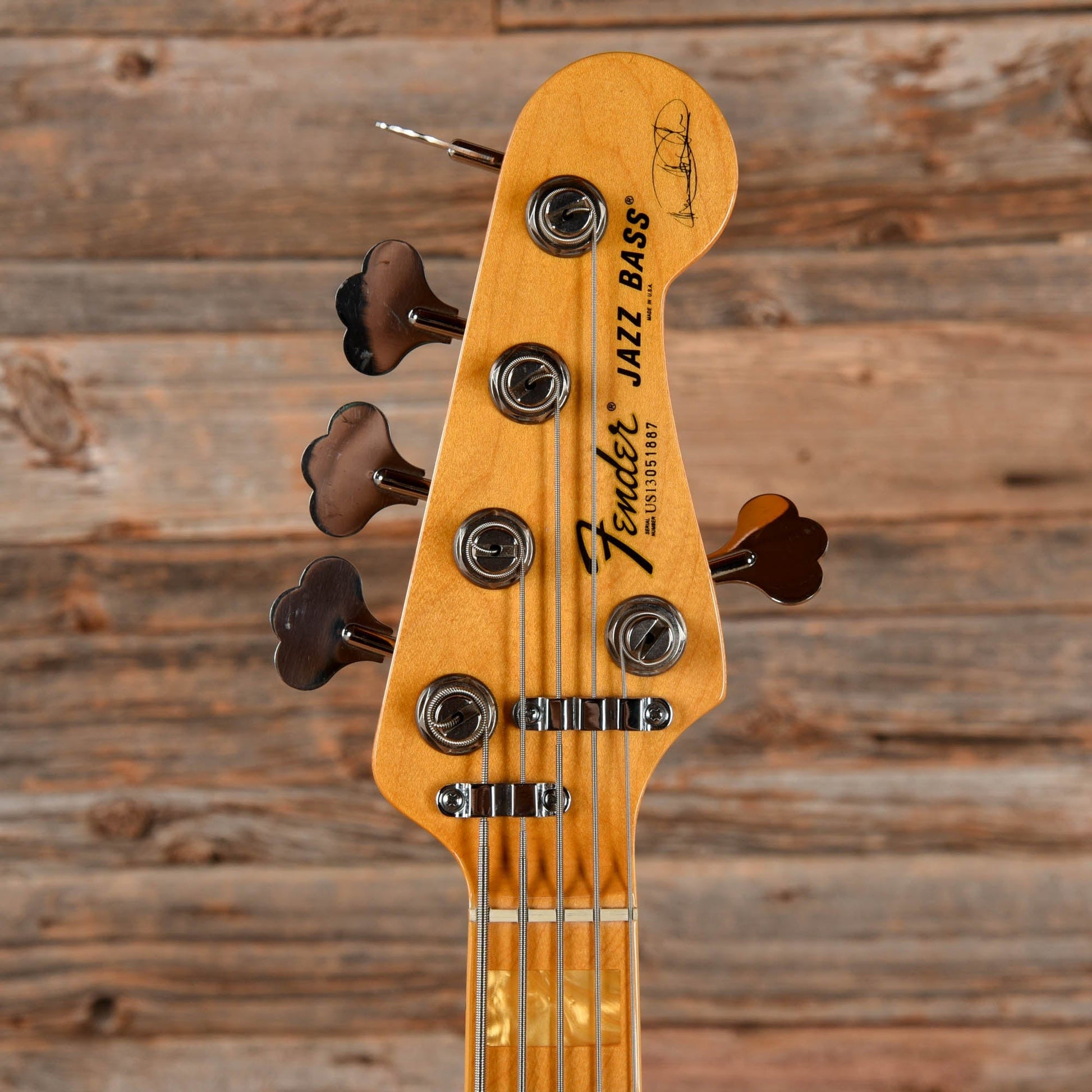 Fender Marcus Miller Artist Series Signature Jazz Bass V Sunburst 2014 Bass Guitars / 5-String or More