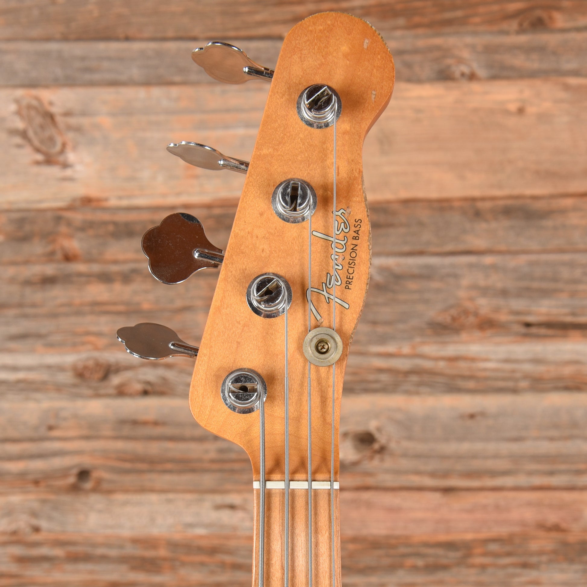 Fender Mike Dirnt Road Worn Artist Series Signature Precision Bass White Blonde 2018 Bass Guitars / 5-String or More