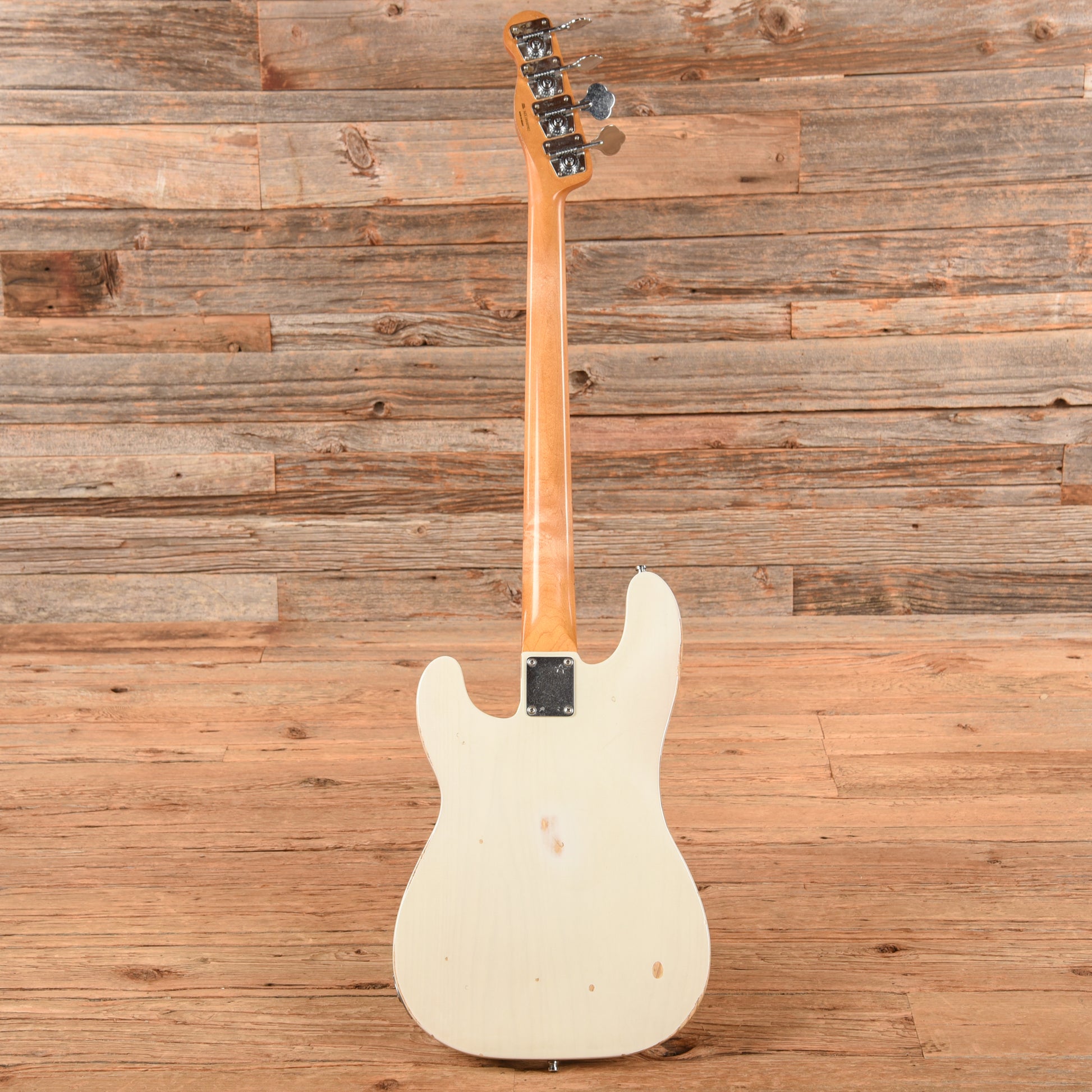 Fender Mike Dirnt Road Worn Artist Series Signature Precision Bass White Blonde 2018 Bass Guitars / 5-String or More