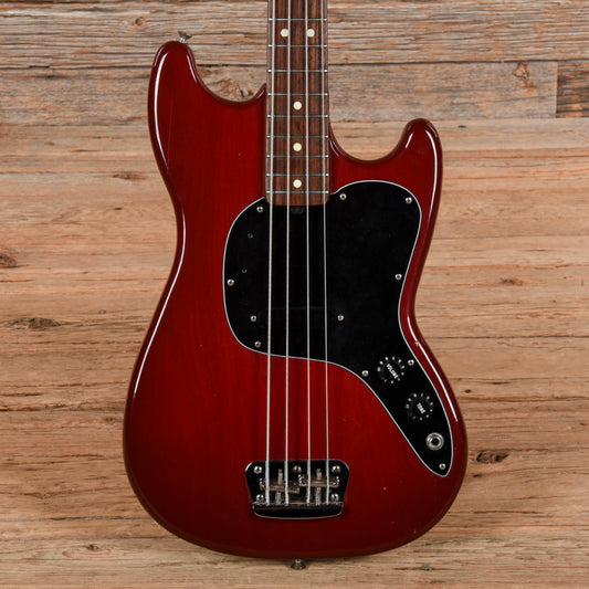 Fender Music Master Bass Red 1980 Bass Guitars / 5-String or More