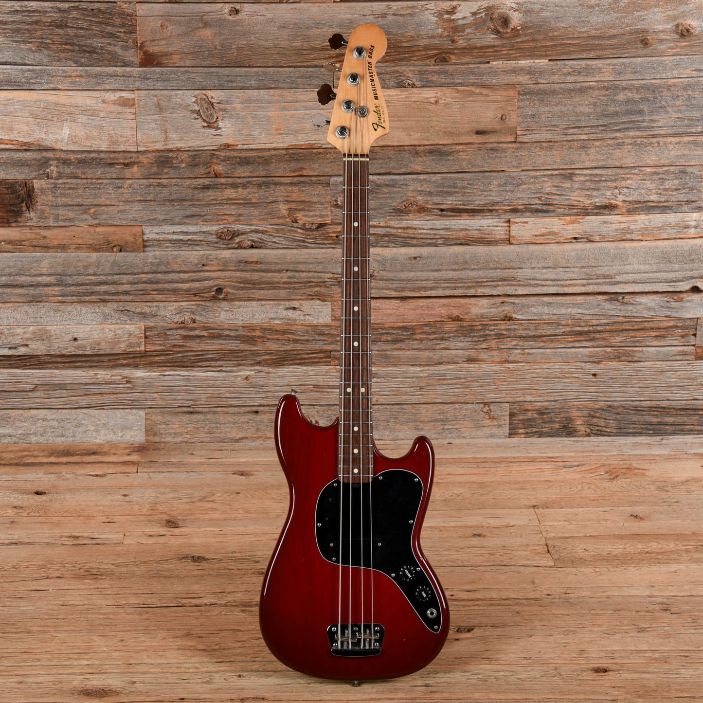Fender Music Master Bass Red 1980 Bass Guitars / 5-String or More