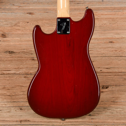 Fender Music Master Bass Red 1980 Bass Guitars / 5-String or More