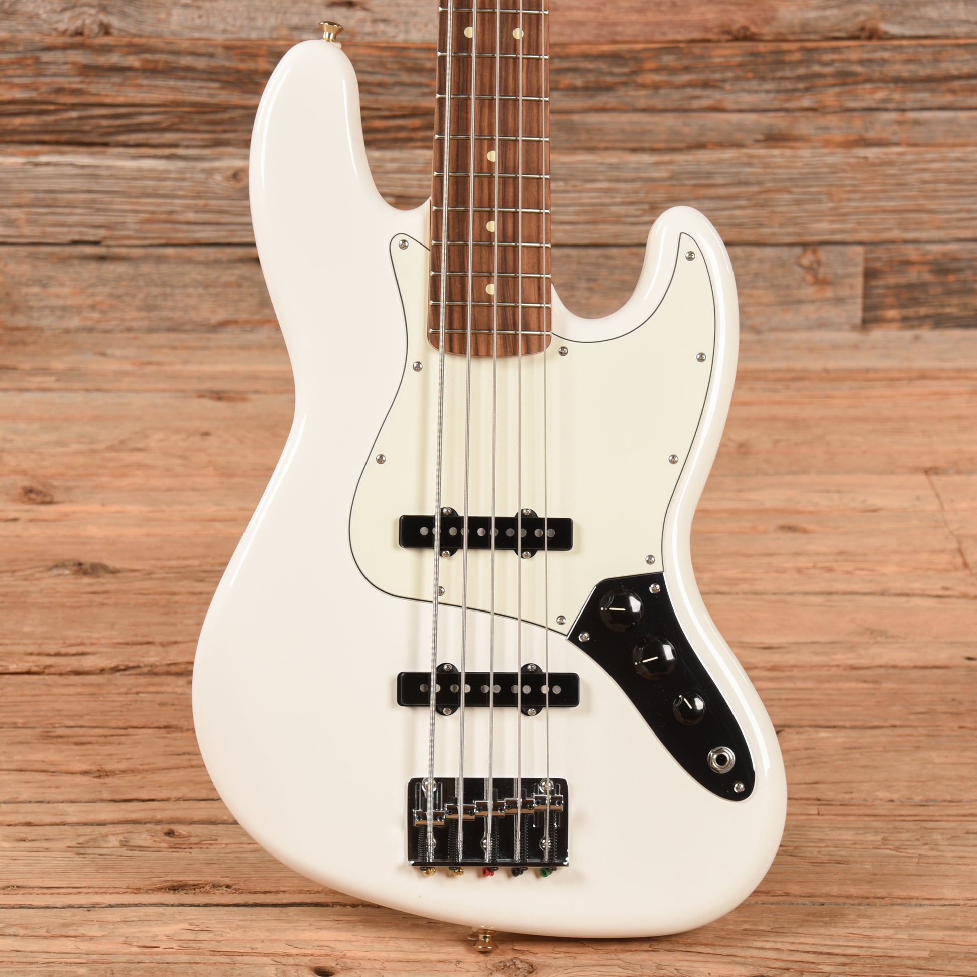 Fender Player Jazz Bass V Polar White 2022 Bass Guitars / 5-String or More