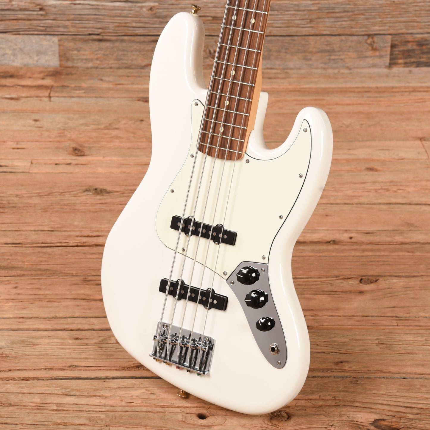 Fender Player Jazz Bass V Polar White 2022 Bass Guitars / 5-String or More