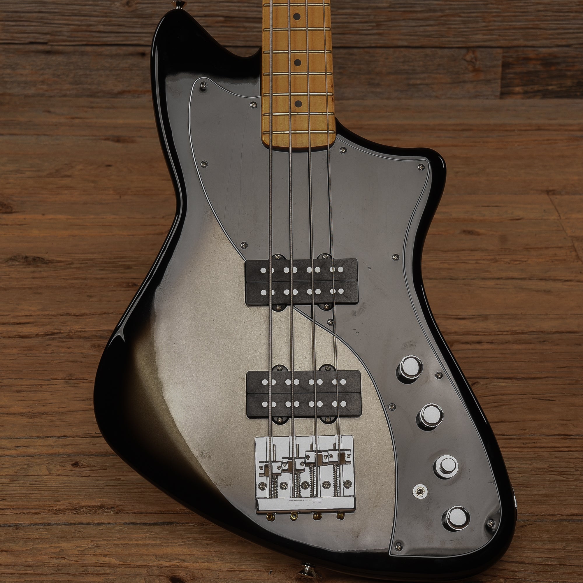 Fender Player Plus Active Meteora Bass Mercury 2023 Bass Guitars / 5-String or More