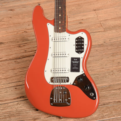 Fender Vintera II '60s Bass VI Fiesta Red 2025 Bass Guitars / 5-String or More