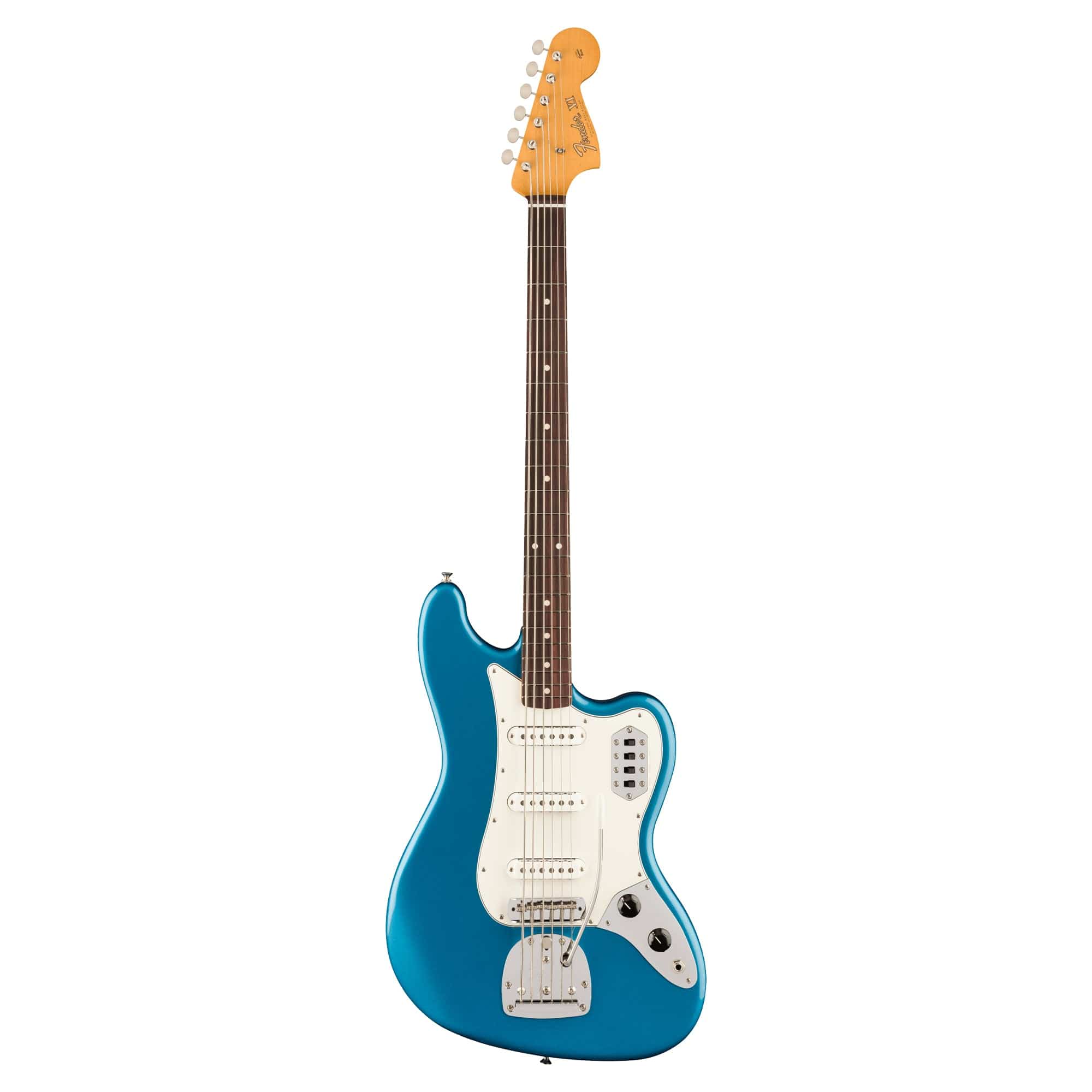Fender Vintera II 60s Bass VI Lake Placid Blue Bass Guitars / 5-String or More
