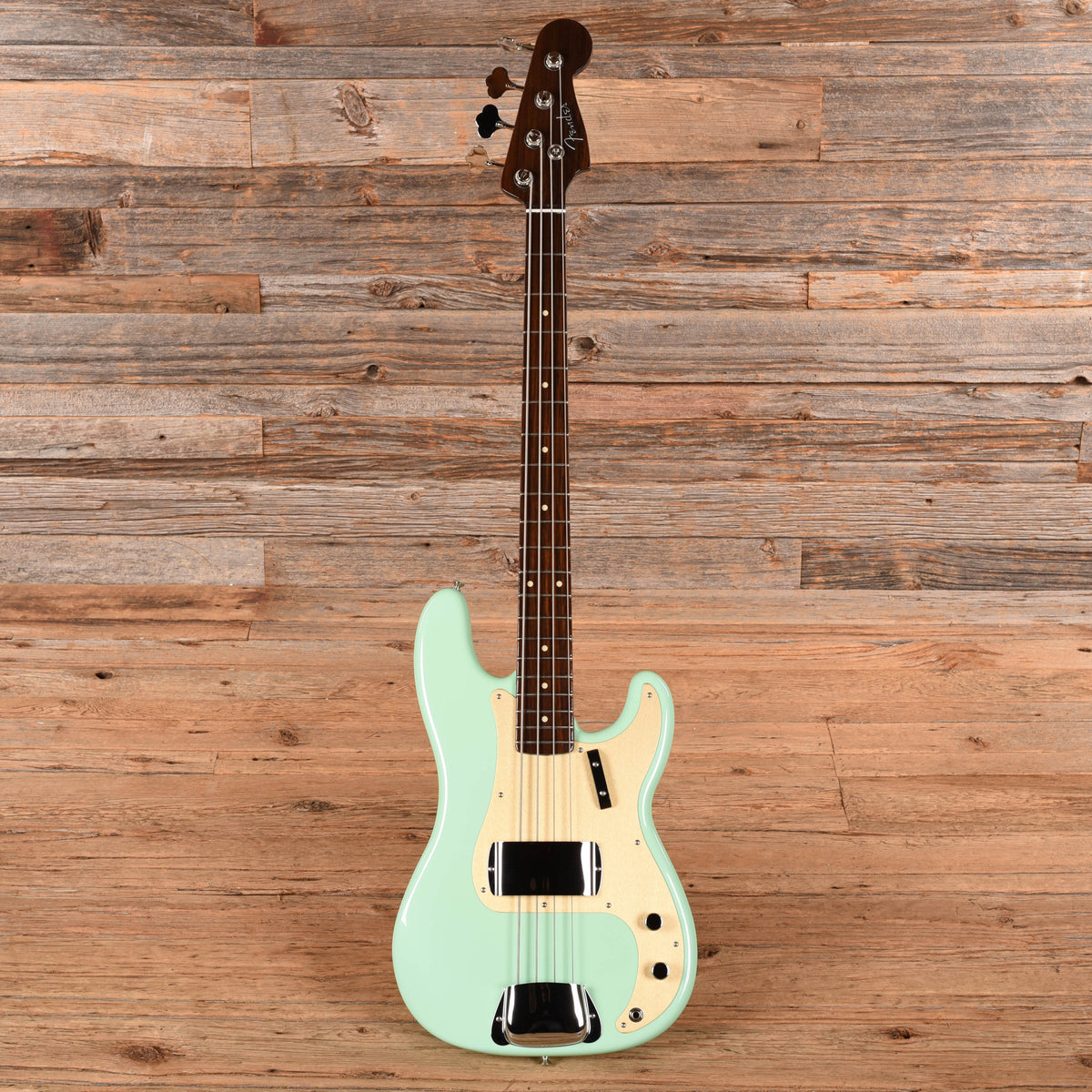 Fender '63 Precision Bass NOS Surf Green 2018 Bass Guitars