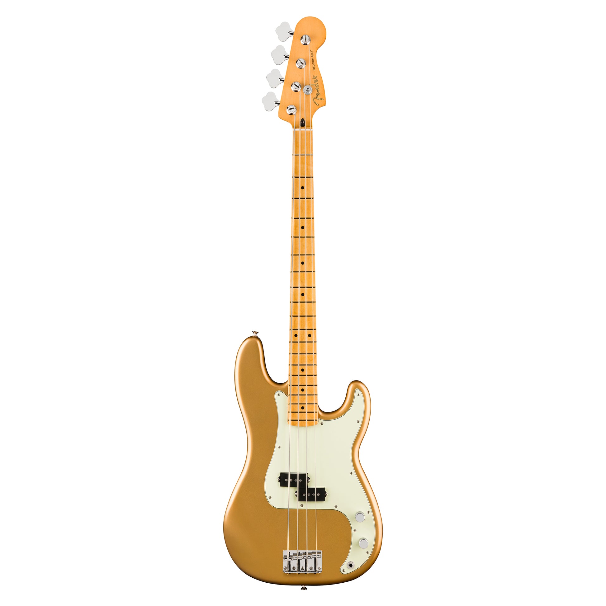 Fender 75th Anniversary Player II Precision Bass Aztec Gold Bass Guitars