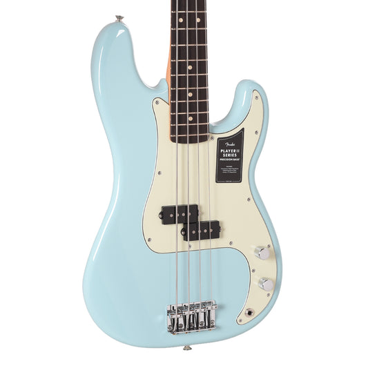 Fender 75th Anniversary Player II Precision Bass Daphne Blue Bass Guitars