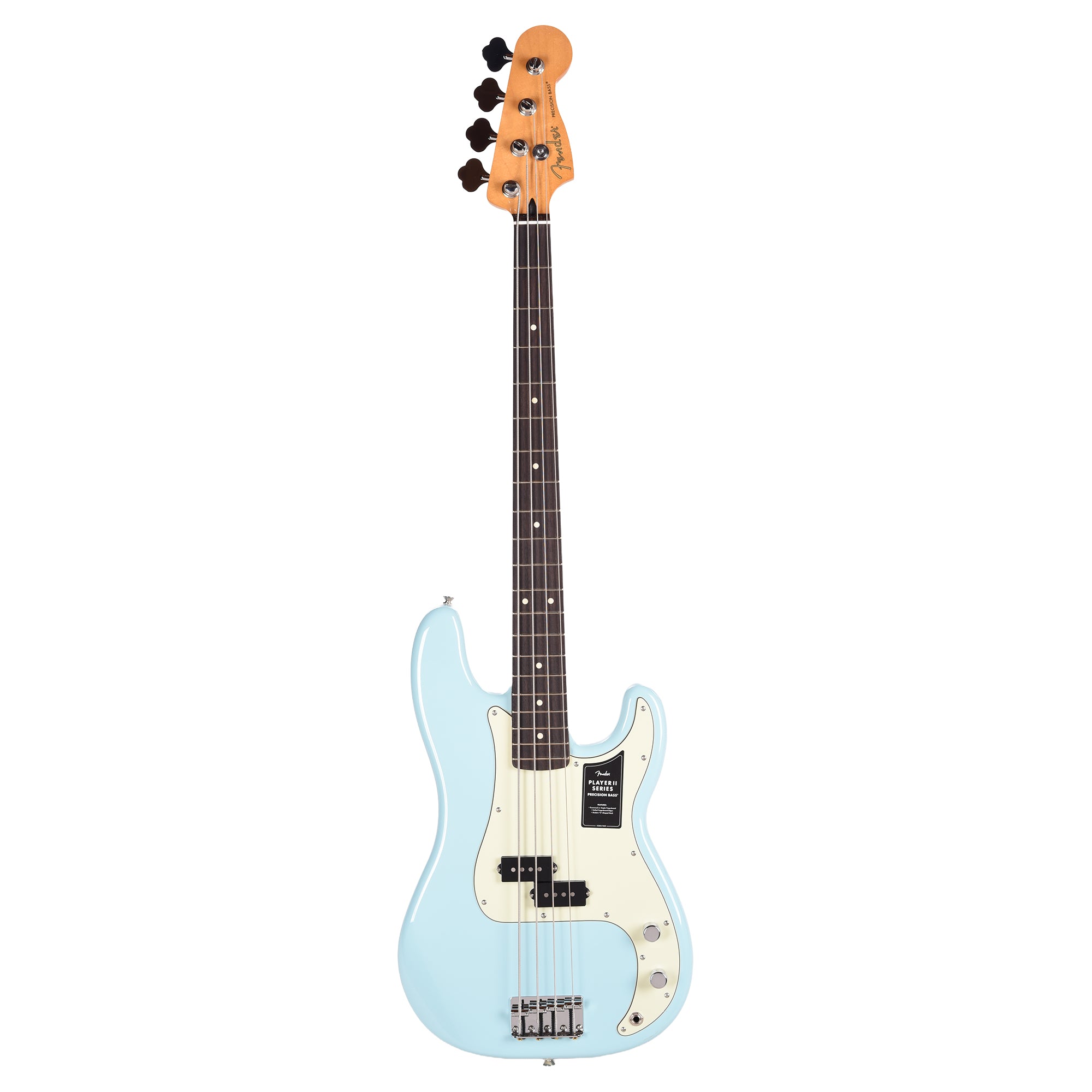 Fender 75th Anniversary Player II Precision Bass Daphne Blue Bass Guitars