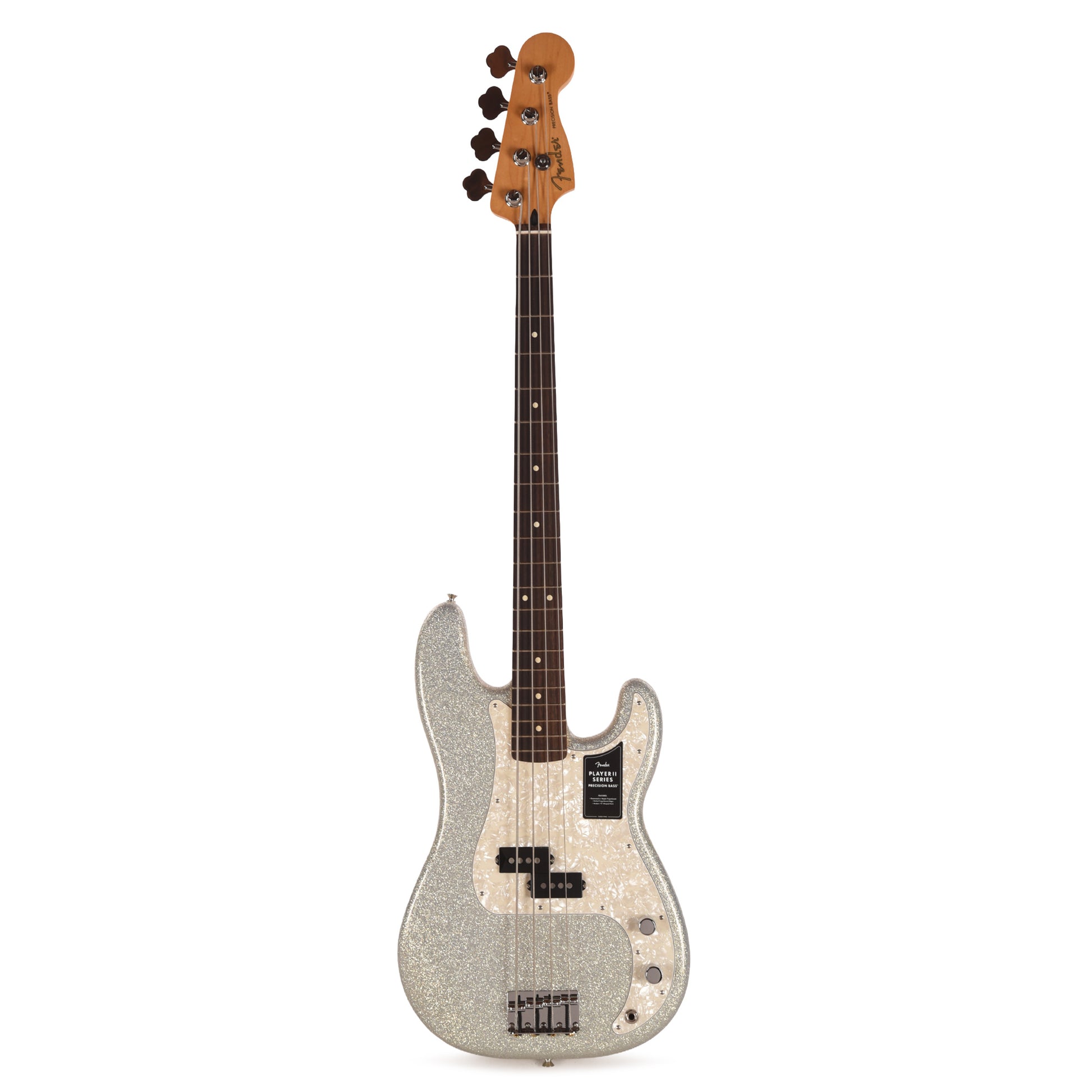 Fender 75th Anniversary Player II Precision Bass Diamond Dust Sparkle Bass Guitars