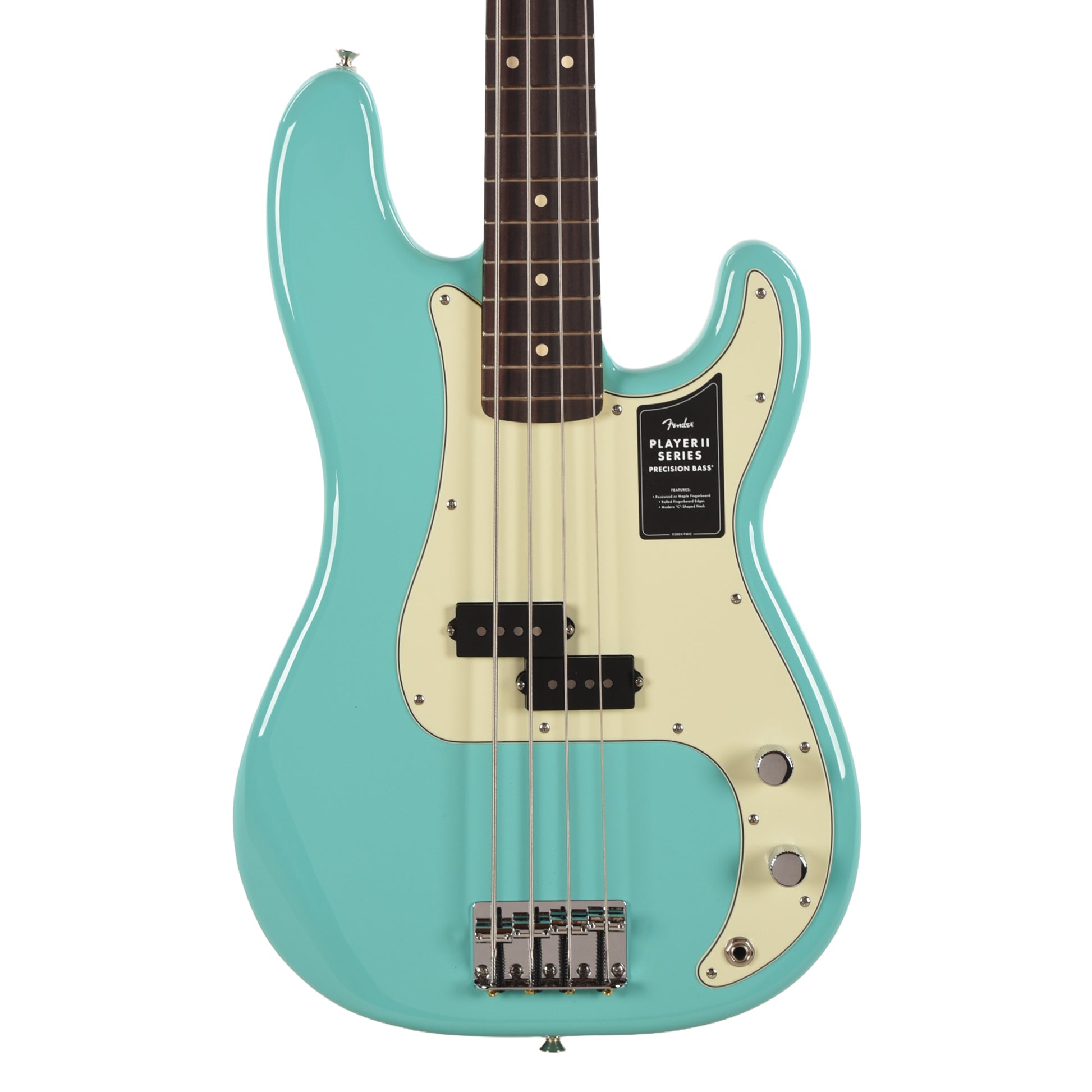 Fender 75th Anniversary Player II Precision Bass Seafoam Green Bass Guitars