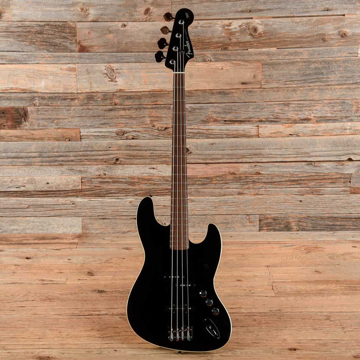 Fender Aerodyne Jazz Bass Black 2020 Bass Guitars