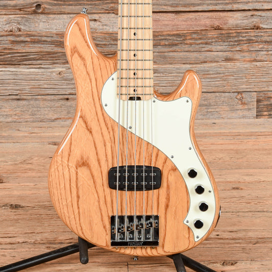 Fender American Deluxe Dimension Bass V Natural 2013 Bass Guitars