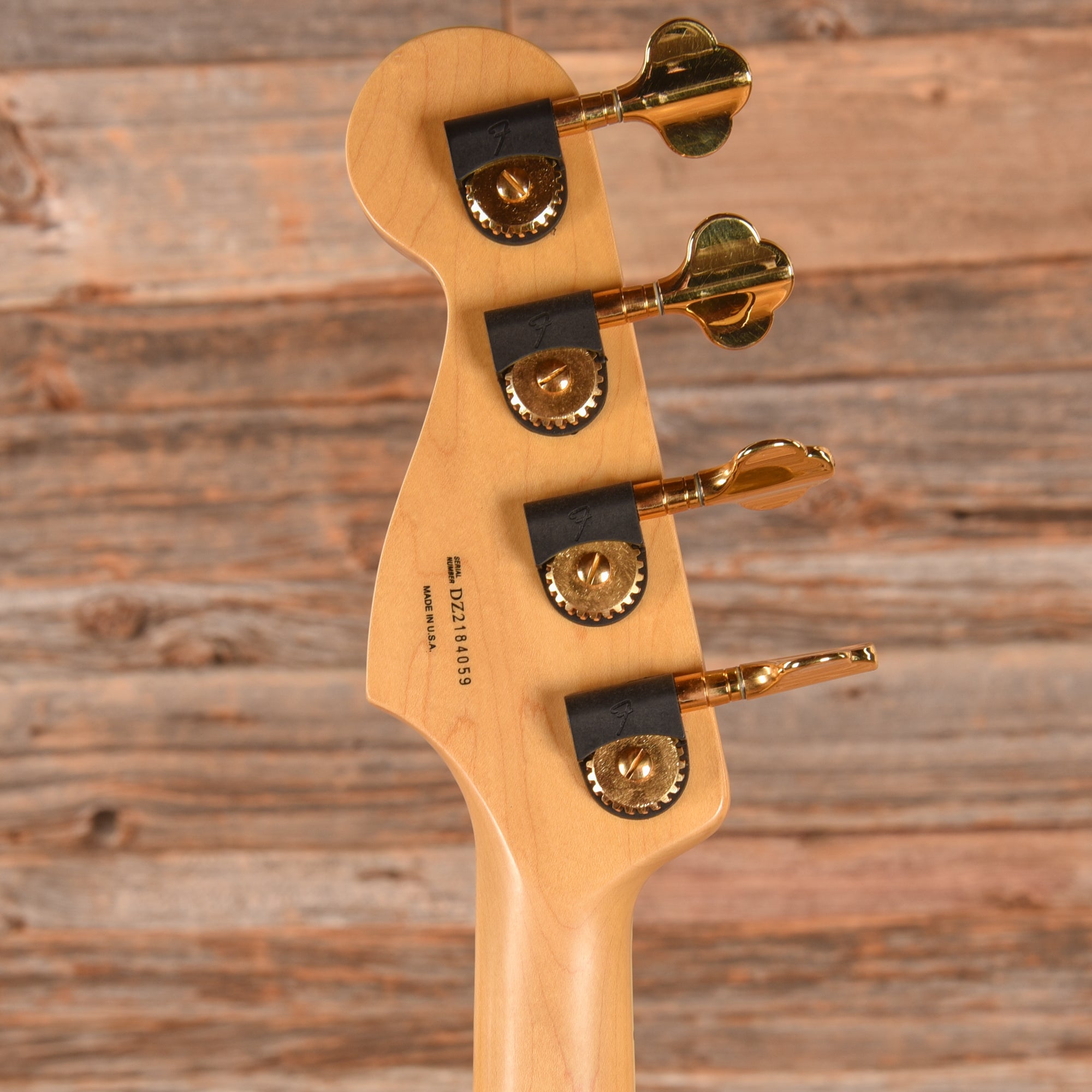 Fender American Deluxe Jazz Bass FMT Cherry Sunburst 2002 Bass Guitars