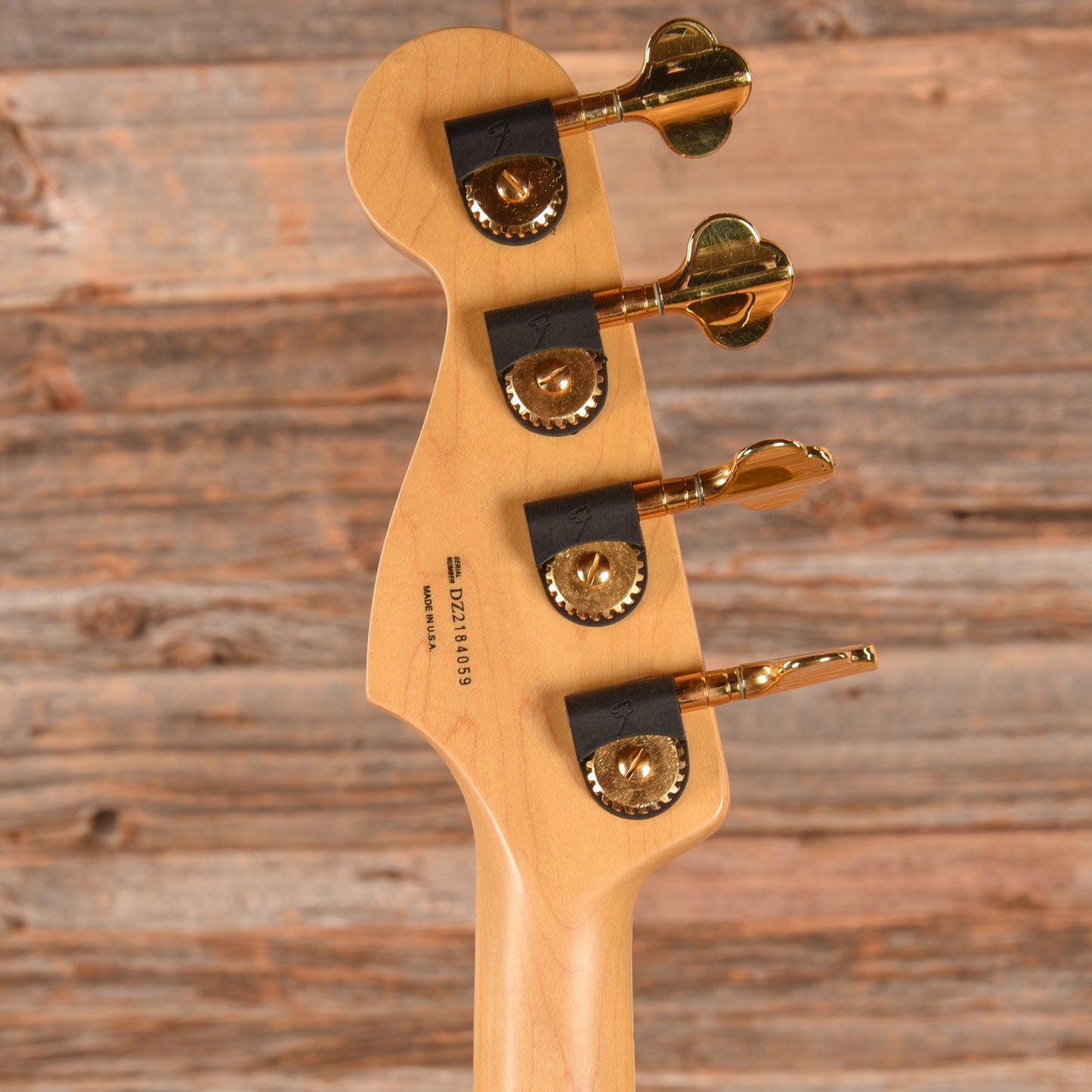 Fender American Deluxe Jazz Bass FMT Cherry Sunburst 2002 Bass Guitars