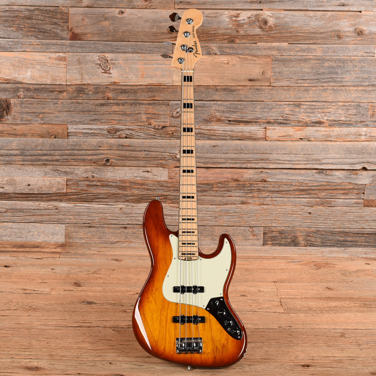 Fender American Elite Jazz Bass Sunburst 2017 Bass Guitars