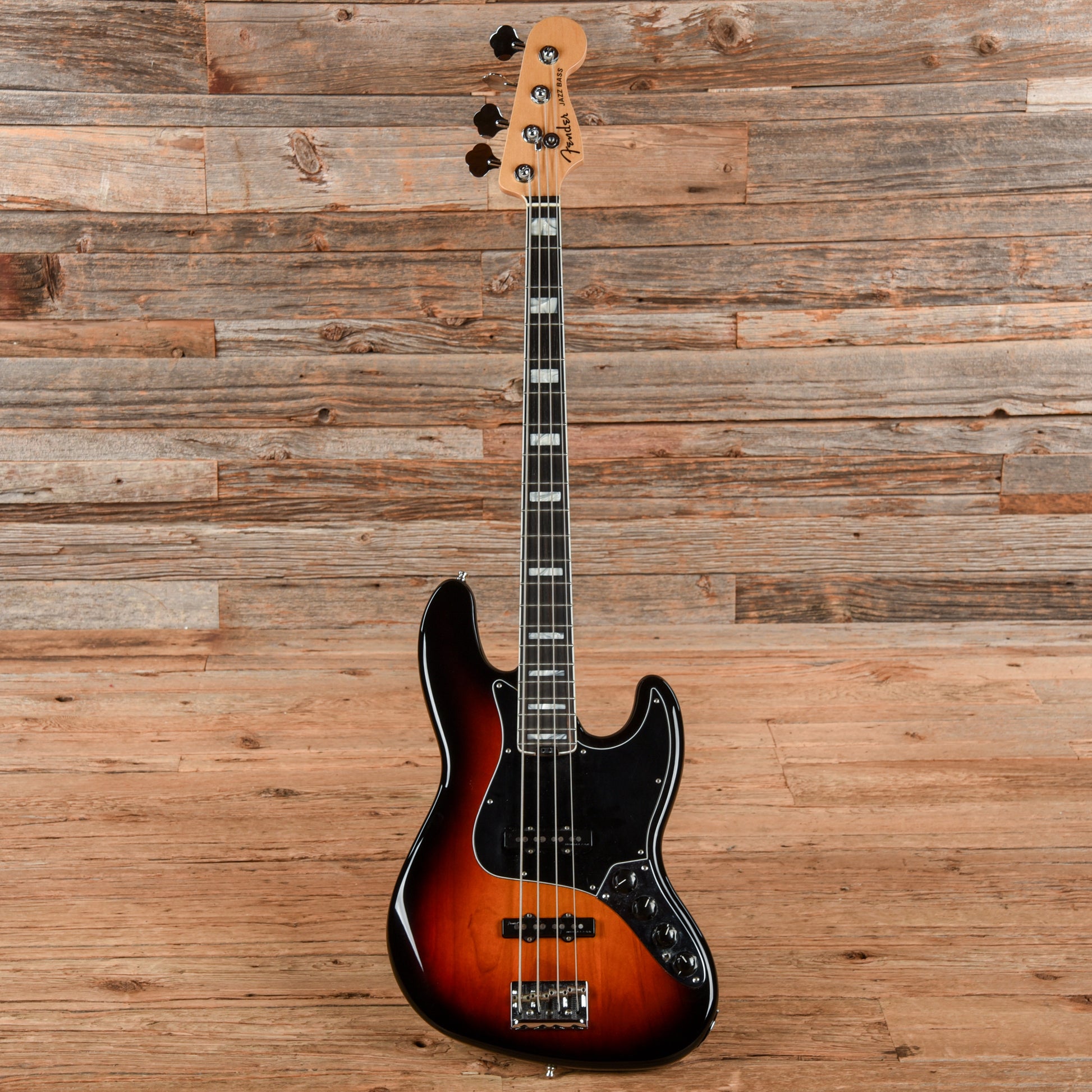 Fender American Elite Jazz Bass Sunburst 2019 Bass Guitars