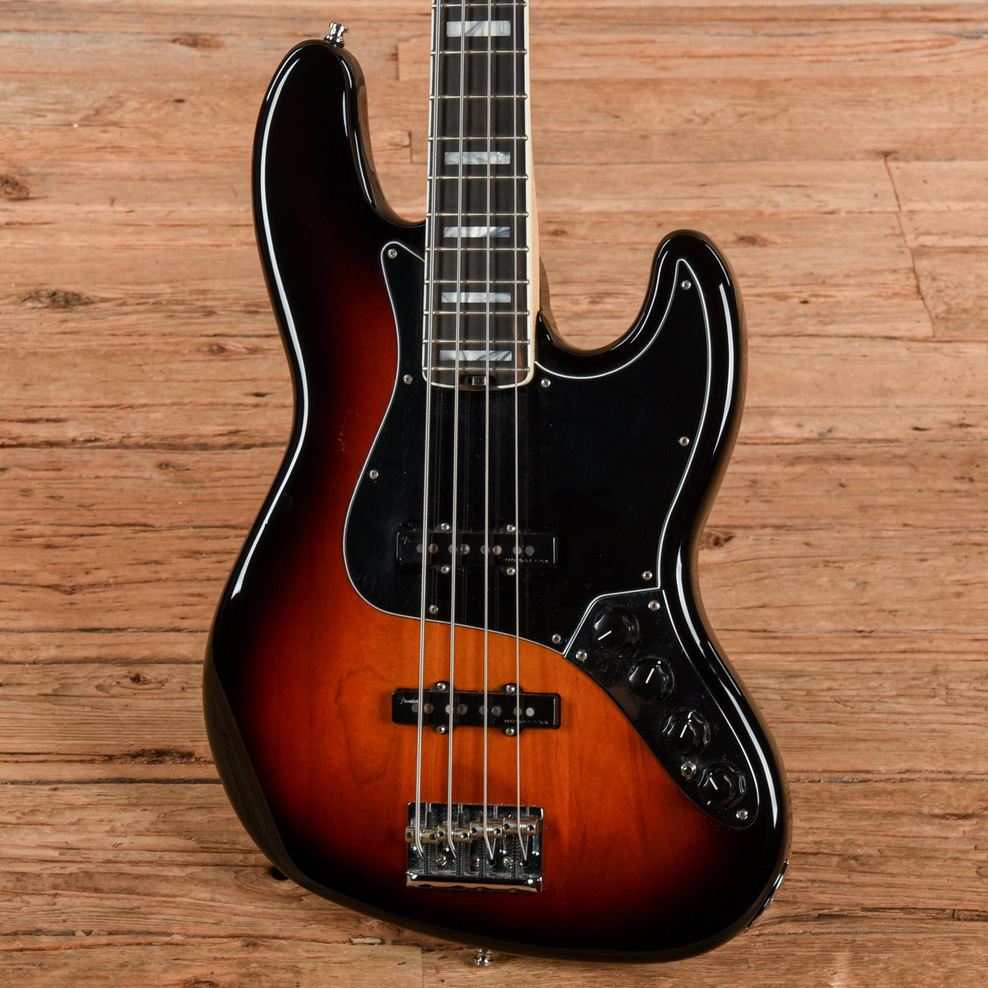 Fender American Elite Jazz Bass Sunburst 2019 Bass Guitars