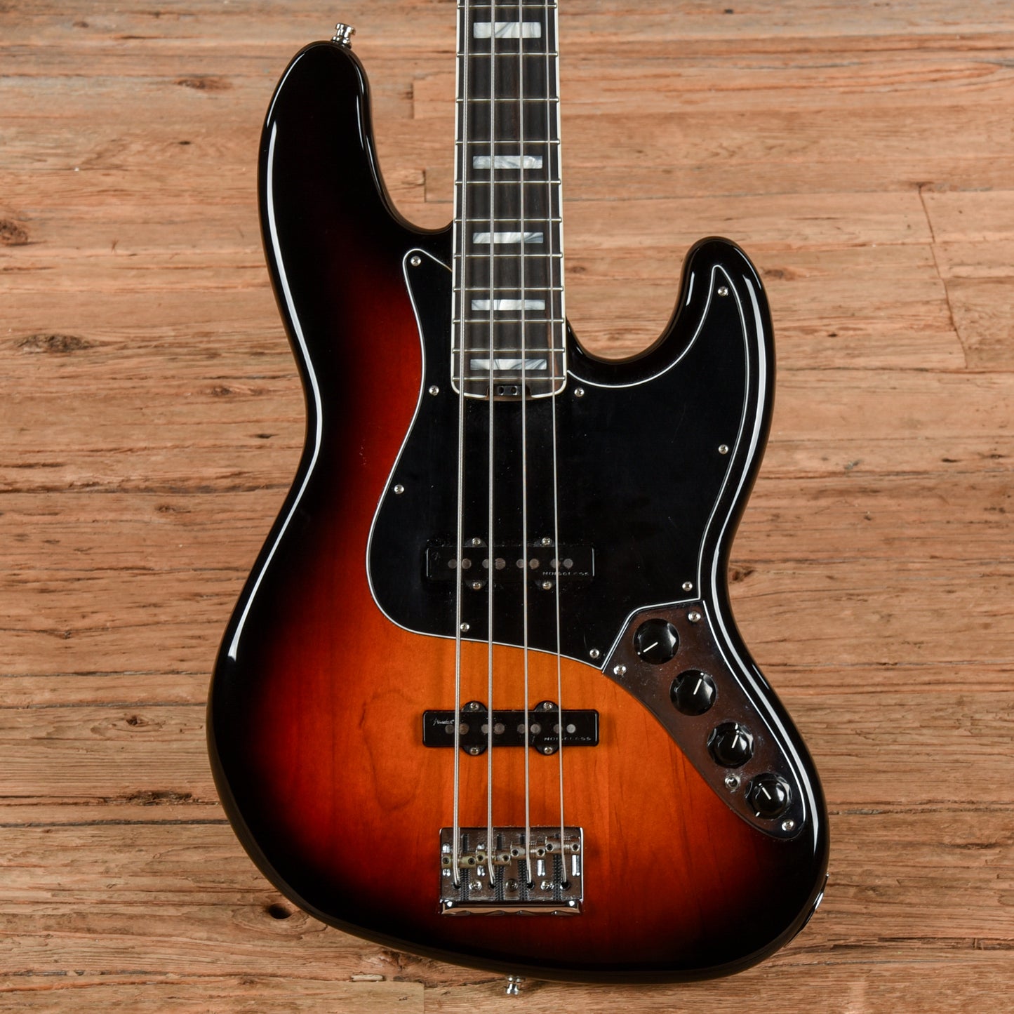Fender American Elite Jazz Bass Sunburst 2019 Bass Guitars