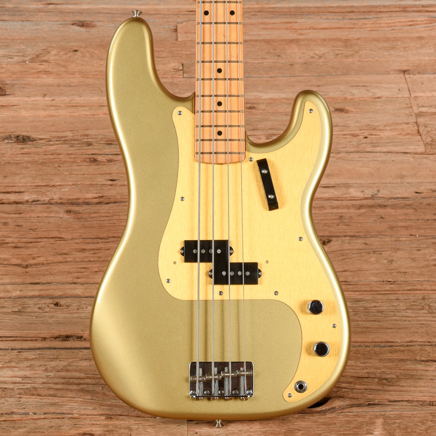 Fender American Original '50s Precision Bass Gold 2022 Bass Guitars