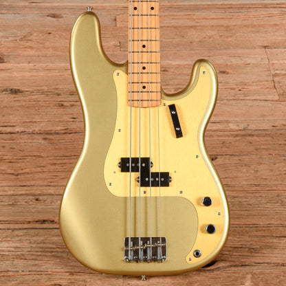 Fender American Original '50s Precision Bass Gold 2022 Bass Guitars